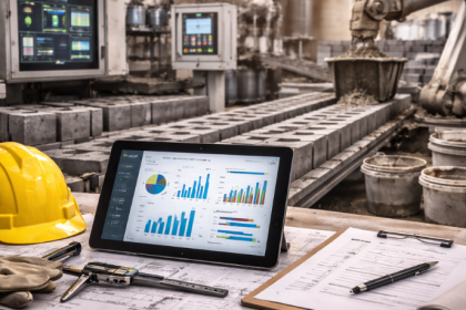 A digitalização melhora o controle de processos na fabricação de artefatos de concreto, como explica Valderci Malagosini Machado.